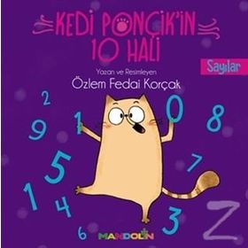 Kedi Ponçik'in 10 Hali- Sayılar - Özlem Fedai Korçak