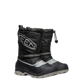 Keen 1026753-729 Snow Troll WP Deri Siyah Erkek Çocuk Kar Botu