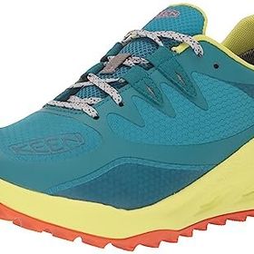 Keen 1028046 Mavi Sarı Renk Uzun Boy Su Geçirmez Erkek Trekking Bot