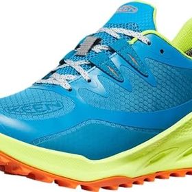 Keen 1028046 Mavi Sarı Renk Uzun Boy Su Geçirmez Erkek Trekking Bot