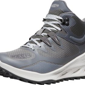 Keen 1028177 Beyaz Gri Renk Uzun Boy Su Geçirmez Erkek Trekking Bot