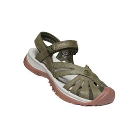Keen Rose Leather Yeşil Kadın Sandalet