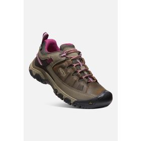 Keen Targhee 3 WP W-Weiss-Boysenberry Kahverengi Su Geçirmez Kadın Yürüyüş Ayakkabısı