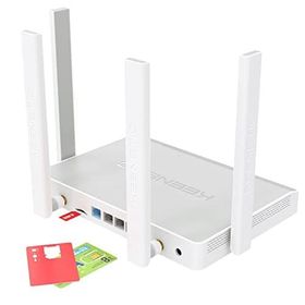 Keenetic Hero 4G+ AX1800 Mesh Wi-Fi 6 3G/4G/LTE Modem Router