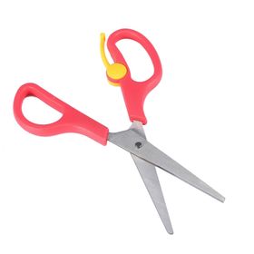Keenso Bebek Maması için Taşınabilir Seramik Mutfak Dayanıklı PP Saplı Güvenli Tasarımlı Et Erişte Sebze için Kırmızı Bebek Makası
