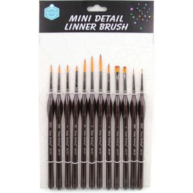 Keep 12'li A6157 Smiling Mini Detay Fırça Seti