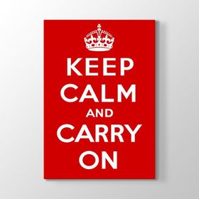 Keep Calm And Carry On Tablosu