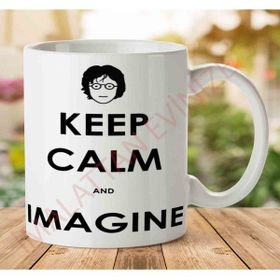 Keep Calm John Lennon Baskılı Kupa Bardak