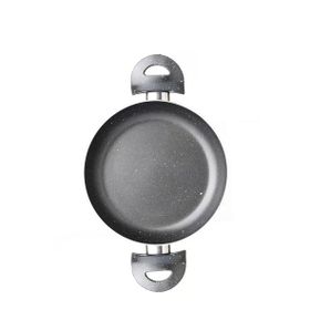 Keeplondon Kitchen Moonstone Serisi Classy Cooker Dotty 22 cm Siyah Gri Granit Kaplama Tava