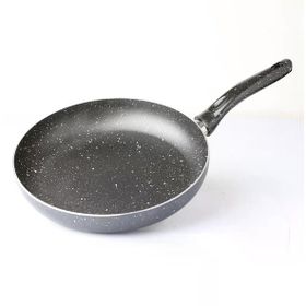 Keeplondon Kitchen Moonstone Serisi Classy Cooker Dotty 24 cm Siyah Gri Granit Kaplama Tava