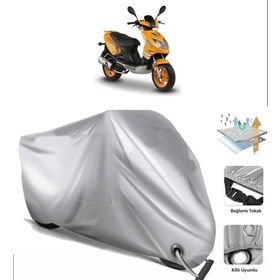 Keeway Focus 150 Arka Çanta Uyumsuz Ultra Kalın Su Geçirmez Motor Brandası