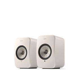 Kef LSX II LT Aktif Stone White Kablosuz Hi-Fi Hoparlör