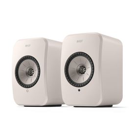 Kef LSX II LT Aktif Stone White Kablosuz Hi-Fi Hoparlör