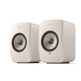 Kef LSX II LT Aktif Stone White Kablosuz Hi-Fi Hoparlör