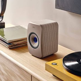 Kef LSX Soundwave By Terence Conran II Hi-Fi Aktif Bej Bluetooth Hoparlör