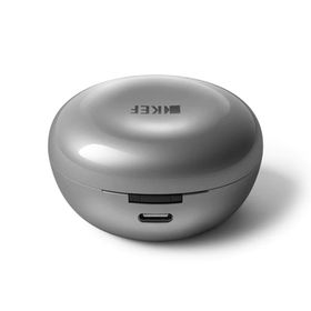 KEF Mu3 True Gümüş Grisi Kulak İçi Bluetooth Kulaklık