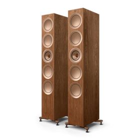 Kef R11 Meta Çift Ceviz Kule Tipi Hi-Fi Pasif Hoparlör