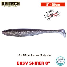 Keitech Easy Shiner 8 483 Kokanee Salmon