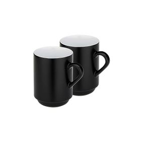 Kela 12756 2'li Set Siyah 300 ml Mattia Kupa