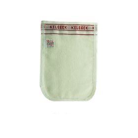 Kelebek 6 Adet 25x17 cm Kalın Beyaz Banyo Hamam Kesesi