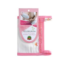 Kelebek Hassas Ciltler İçin İnce Banyo Kesesi