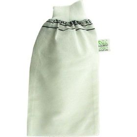 Kelebek Kese 2 Adet 25x17 cm Siyah ve Beyaz Kalın Hamam Kesesi