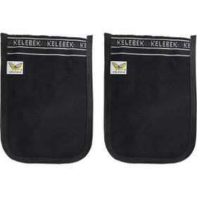 Kelebek Kese Osmanlı 2 Adet 25x17 cm Siyah Kalın Banyo Hamam Kesesi