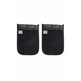 Kelebek Kese Osmanlı 2 Adet 25x17 cm Siyah Kalın Banyo Hamam Kesesi