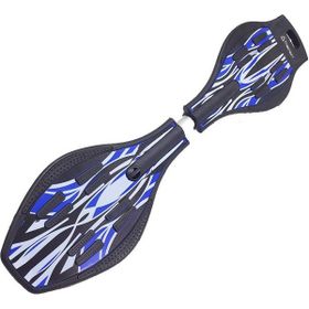 Kelebek Oyuncak Triathlon T154 LED Işıklı 2 Tekerlekli Şeytan Kaykay - Mavi