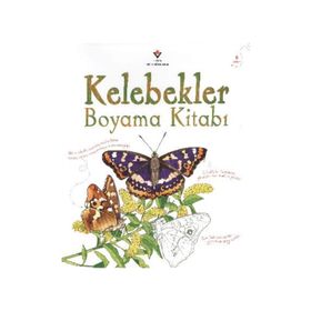 KELEBEKLER BOYAMA KITABI - MEGAN CULLIS