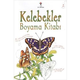 KELEBEKLER BOYAMA KITABI - MEGAN CULLIS