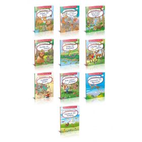 Kelile ve Dimne’den Masallar Güvercin Serisi Seti 10 Kitap Takım - İsmail Gürgen