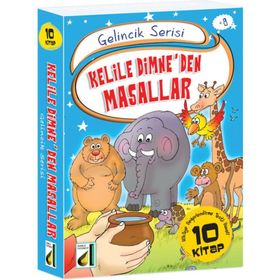 Kelile ve Dimne’den Masallar Güvercin Serisi Seti 10 Kitap Takım - İsmail Gürgen