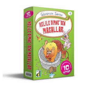 Kelile ve Dimne’den Masallar Güvercin Serisi Seti 10 Kitap Takım - İsmail Gürgen