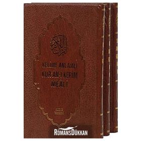 KELIME ANLAMLI KUR'ÂN-I KERÎM MEÂLI (3 CILT, ŞAMUA) - SITKI GÜLLE