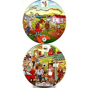 KELIME ÇARKI - İŞ HAYATI VE MESLEKLER (İNGILIZCE, İSPANYOLCA, ALMANCA, FRANSIZCA, İTALYANCA) MULTILINGUAL VOCABULARY WHEELS - AT WORK - KOLEKTIF