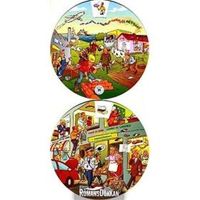KELIME ÇARKI - İŞ HAYATI VE MESLEKLER (İNGILIZCE, İSPANYOLCA, ALMANCA, FRANSIZCA, İTALYANCA) MULTILINGUAL VOCABULARY WHEELS - AT WORK - KOLEKTIF