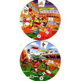 KELIME ÇARKI - SPOR (İNGILIZCE, İSPANYOLCA, ALMANCA, FRANSIZCA, İTALYANCA) MULTILINGUAL VOCABULARY WHEELS - SPORTS - KOLEKTIF