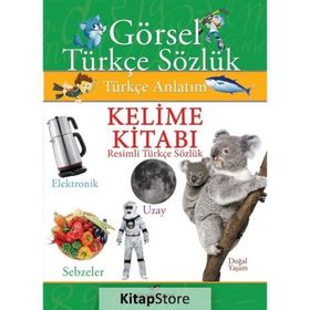 Kelime Kitabı Resimli Türkçe Sözlük - Kültürperest