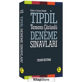 Kelime ve Gramer Destekli TIPDİL Tamamı Çözümlü Deneme Sınavları - Cesur Öztürk