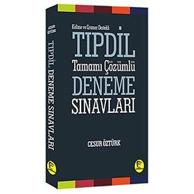 Kelime ve Gramer Destekli TIPDİL Tamamı Çözümlü Deneme Sınavları - Cesur Öztürk