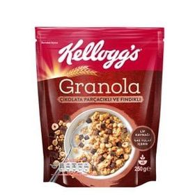Kellogg's 250 gr Çikolata Parçacıklı ve Fındıklı Granola