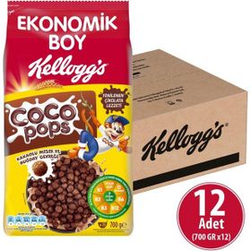 Kellogg's 700 gr Coco Pops Çikolatalı Buğday ve Mısır Gevreği