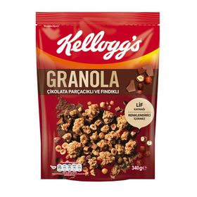 Kellogg's Granola 340 gr Çikolata Parçacıklı Ve Fındıklı