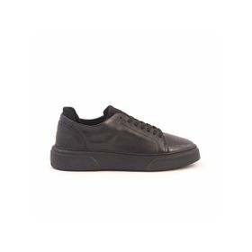 Kemal Tanca S900 Siyah Deri Erkek Günlük Sneaker Ayakkabı