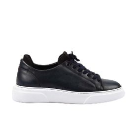 Kemal Tanca S900 Siyah Deri Erkek Günlük Sneaker Ayakkabı