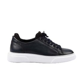 Kemal Tanca S900 Siyah Deri Erkek Günlük Sneaker Ayakkabı