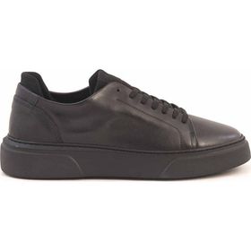 Kemal Tanca S900 Siyah Deri Erkek Günlük Sneaker Ayakkabı