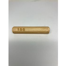 Kementaş 156 Doğal Kayın Dekoru 8 cm Yumuşak Mum