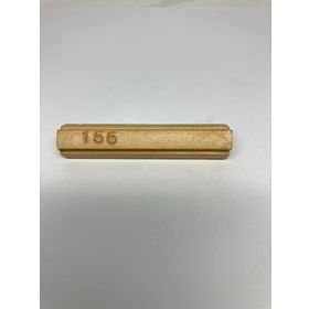 Kementaş 156 Doğal Kayın Dekoru 8 cm Yumuşak Mum